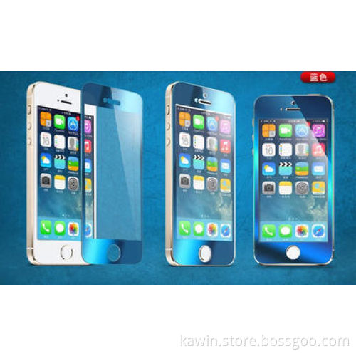 9H hardness color tempered glass screen protector, Japan glass material